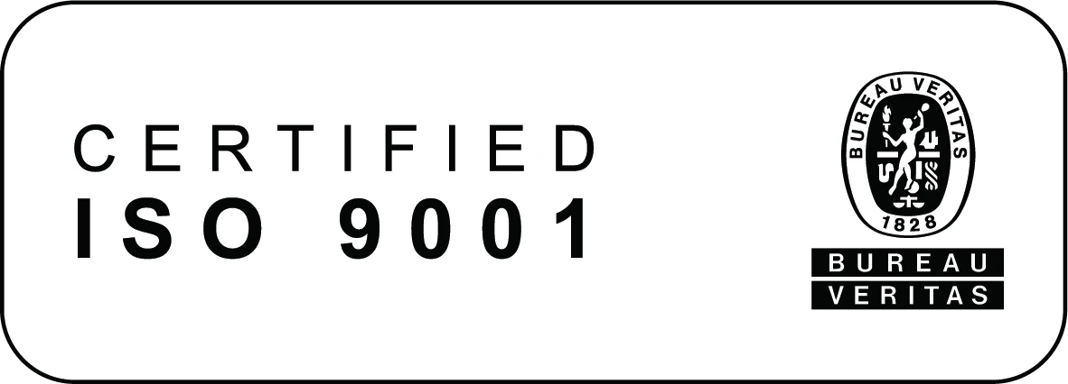 Certified ISO 9001